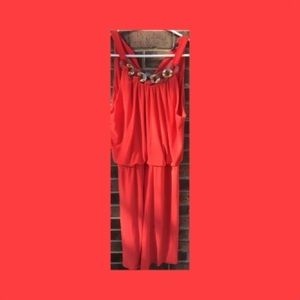 JBS • Stylish dress with Gold Accents | M